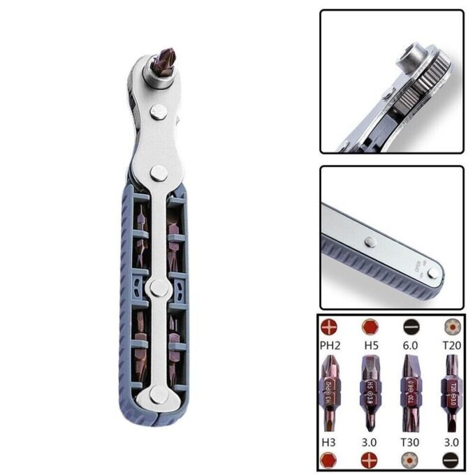 Miniatura 3 de Kit de destornilladores de trinquete rep